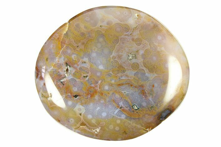 Polished Ocean Jasper Stone - New Deposit #297238